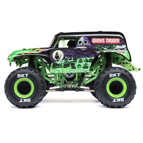 reaper mini grave digger|Losi 1/18 Mini LMT 4X4 Brushed RTR Monster Truck (Grave .